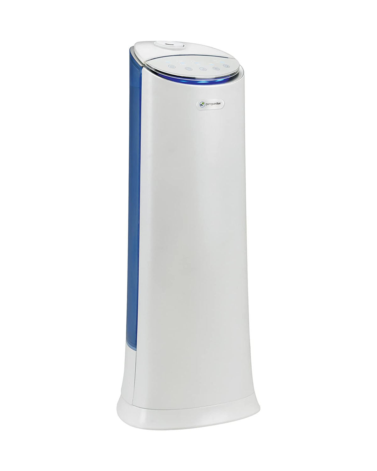 PureGuardian 7.4L Output per Day Ultrasonic Warm and Cool Mist Humidifier Tower