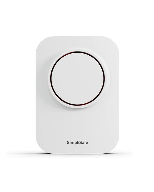 SimpliSafe 105dB Auxiliary Siren Compatible with Gen 3 Home Security System