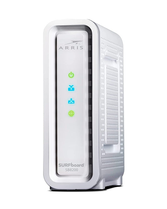ARRIS SURFboard SB8200 DOCSIS 3.1 Cable Modem Two 1 Gbps Ports 4 OFDM Channels