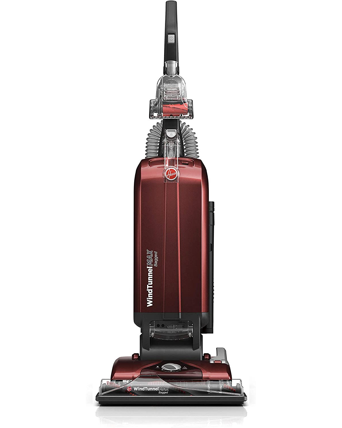 Hoover WindTunnel Max UH30600 Bagged Upright Vacuum Cleaner with HEPA Media Filter and 30ft cord