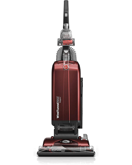 Hoover WindTunnel Max UH30600 Bagged Upright Vacuum Cleaner with HEPA Media Filter and 30ft cord