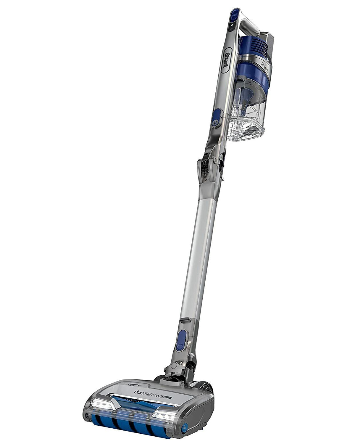 Shark IZ482H Vertex DuoClean PowerFins Lightweight Cordless Stick Vacuum, Blue Iris