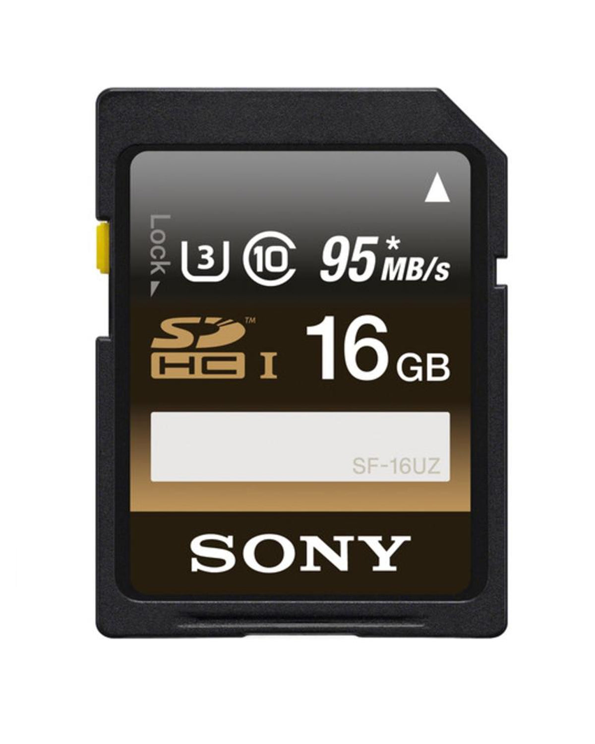 Sony 16GB High Performance Class 10 UHS-1/U3 SDHC up to 95mb/s Memory Card