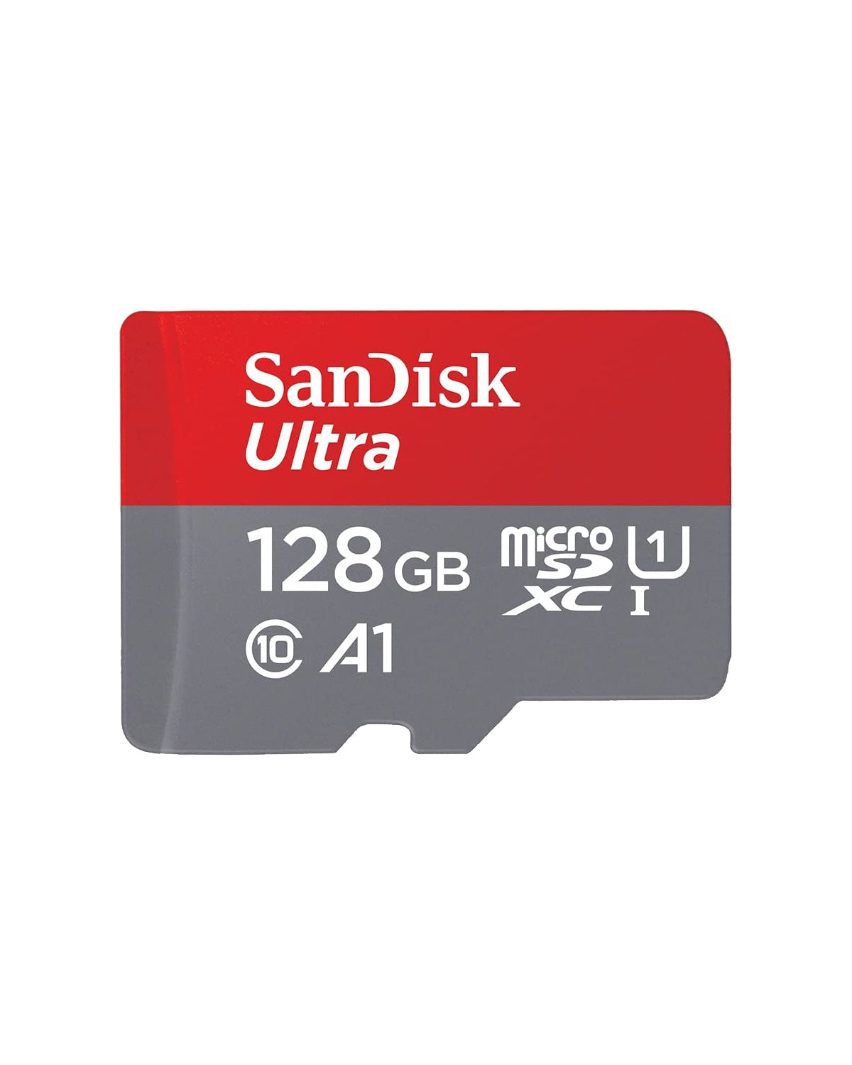 SanDisk 128GB Ultra MicroSDXC UHS-I Memory Card with Adapter